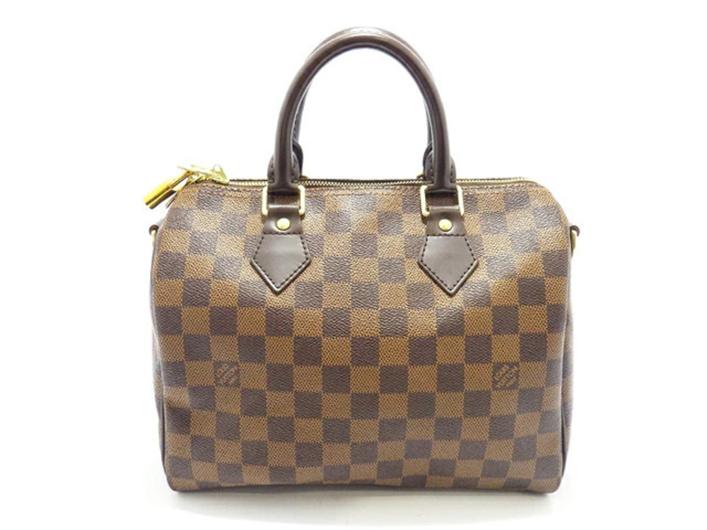 LOUIS VUITTON Speedy Bandouliere Shoulder Bag Damier